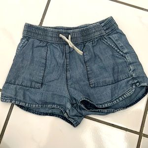 Little girls drawstring shorts